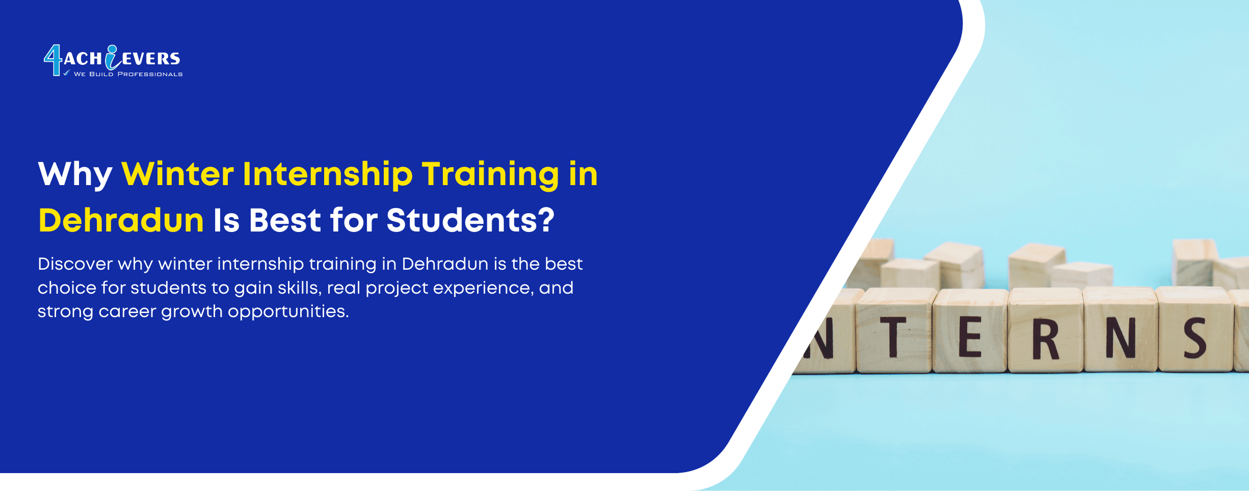 Why Winter Internship Training in Dehradun Is Best for Students?